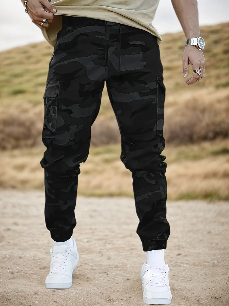 🛠️ 60% REDUCERE! 👖 Pantaloni tactici de lucru rezistenți - amestec de nailon și bumbac, multiple buzunare funcționale, ideali pentru munca în aer liber 🌲