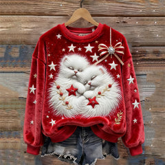 🎄❄️【Preț special -50%】Pulover de Crăciun pentru femei din flanelă, cu design excelent