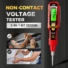 🔥Cel mai bine vândut produs al magazinului⚡Tester inteligent de curent electric fără contact, cu ecran LCD