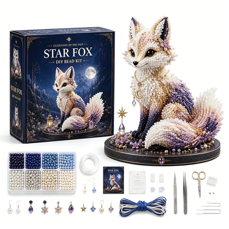 【Noutate 2026】Set Creativ de Mărgele 3D DIY „Animal Guardian”, cu Materiale Premium Ecologice, 6 Modele Spectaculoase de Animale Mistice! 🦅✨