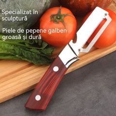 ✅ Cumpără 1, primești 1 (în total 2 bucăți) 🧅🔪 Cuțit de curățat multifuncțional 3 în 1: curăță, taie legume și deschide sticle! 🔥