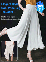 💖💖【Noua sosire】💖💖Pantaloni evazați moderni și eleganți, cu o croială lejeră