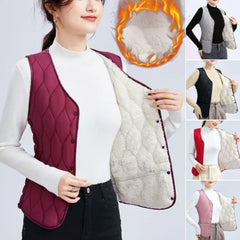 💟50% REDUCERE🔥【Must-have pentru toamnă/iarnă】Vestă ușoară, călduroasă, fără mâneci