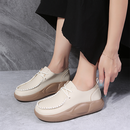 💥【Μεγάλες πωλήσεις】Γυναικεία Casual Loafers με Χοντρή Σόλα