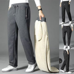 🔥【Cel mai bine vândut produs al magazinului】👖Pantaloni casual noi, de iarnă, din sherpa